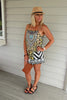 TRIBAL QUEEN PLAYSUIT