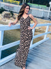 LEOPARD PRINT MAXI DRESS