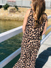 LEOPARD PRINT MAXI DRESS