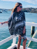 SNOW LEOPARD KAFTAN